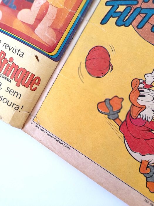 Livro BD Antiga Disney Anos 70 Tio Patinhas Ano XV Maio Número 154