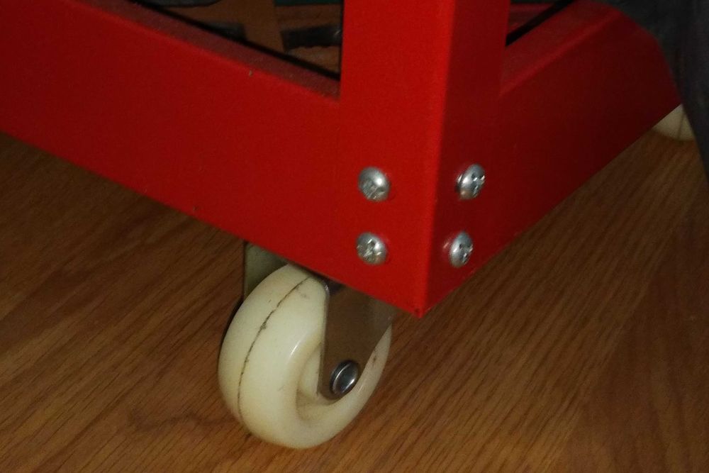 Carrinho ferramentas 3 prateleiras níveis trolley apoio oficina