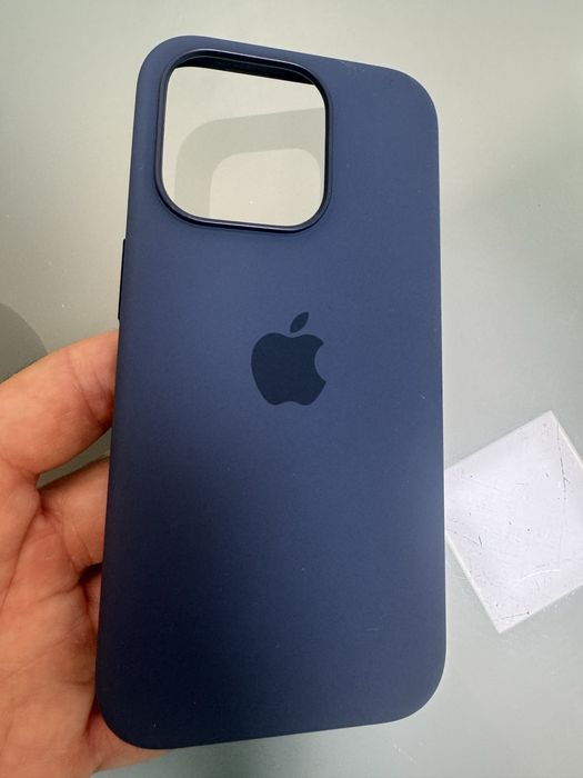 Capa silicone iphone 15 pro magsafe