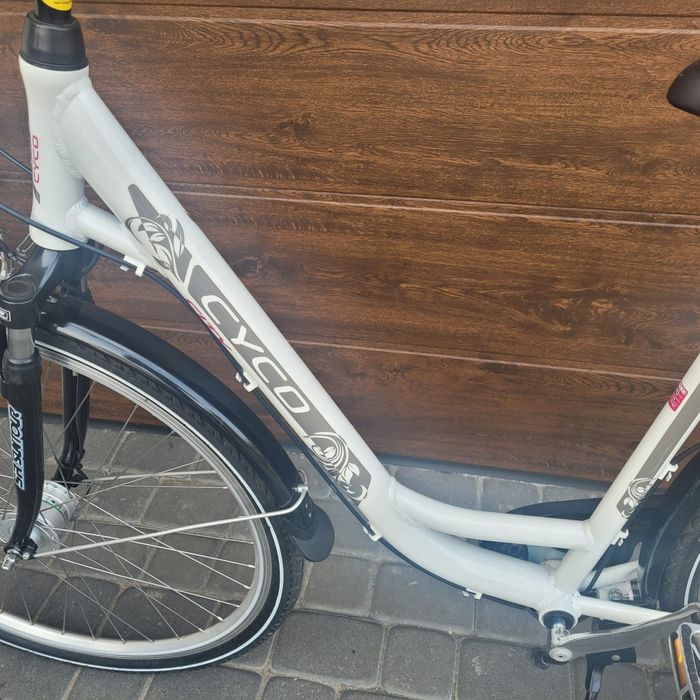 Rower Miejski  Cyco City,7 Biegów Nexus,Prądnica,Led.Nowy !!