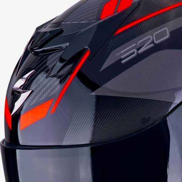Capacete NOVO Scorpion Exo 520 Evo Air. Nos tamanhos L-XL
