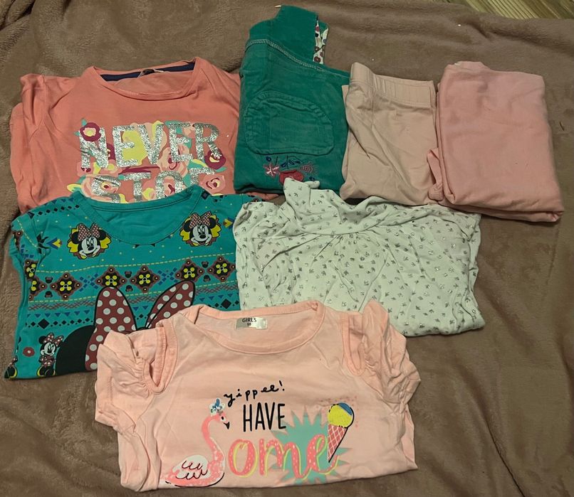 Ubranka dla dziewczynki 98/104