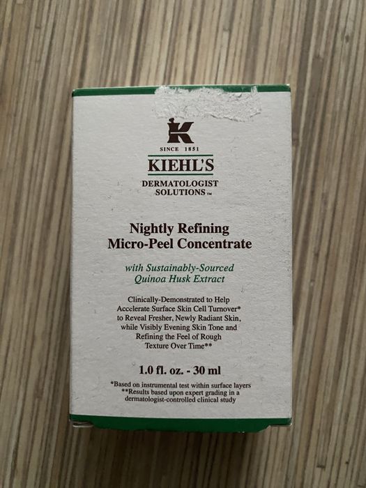 Kiehls mikro peeling na noc