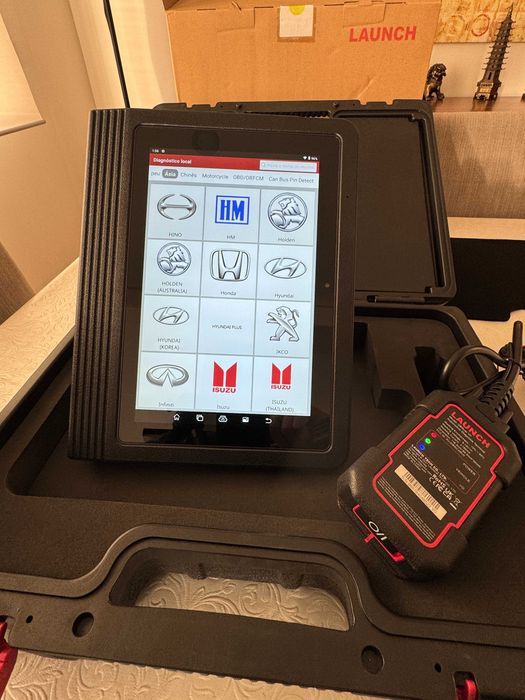 Máquina de Diagnóstico Profissional para ligeiros e motas X431 pro3 V+