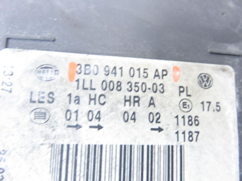 Lampa Lewa Przednia Vw Passat B5 Fl Sedan (3b3)