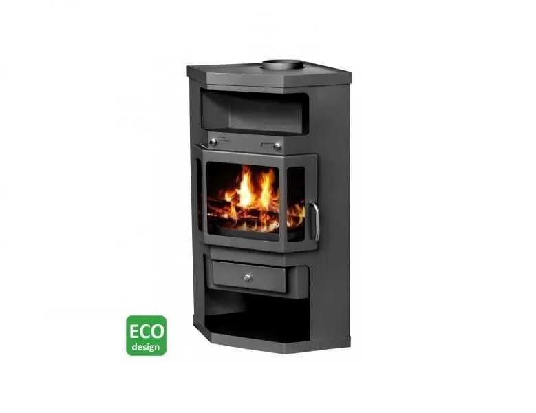 Piec Kominek Wolnostojący - Panama 9 KW Narożny