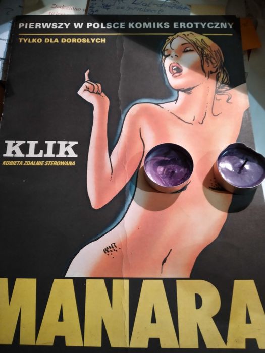 Manara, pierwszy komiks erotyczny polski