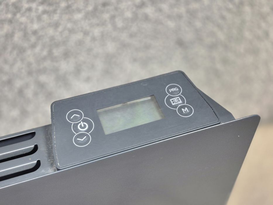 Grzejnik konwektorowy z regulacją szary 1500W