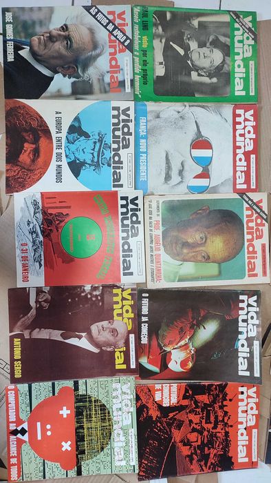 30 Revistas Vida Mundial  -Anos 60