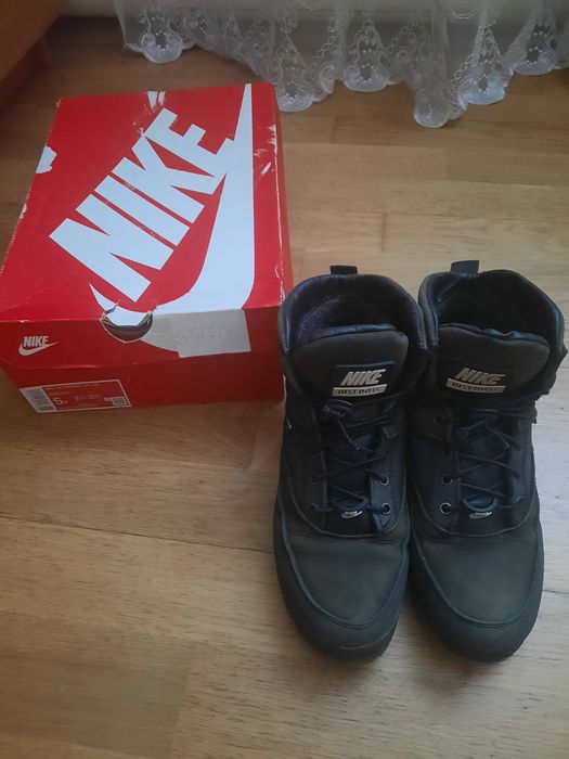 Зимові шкіряні черевики Nike на хлопчика розмір 38