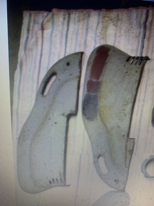 Lambretta ld tampas laterais