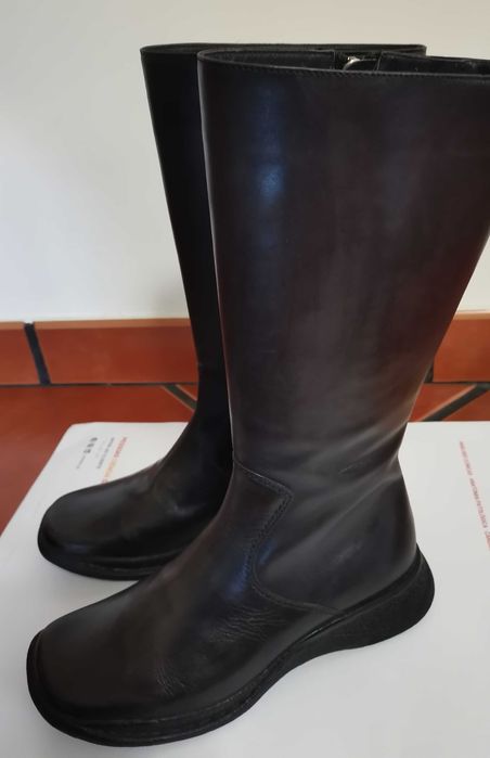 Botas para mulher todas em pele - Infanta Made in Portugal
