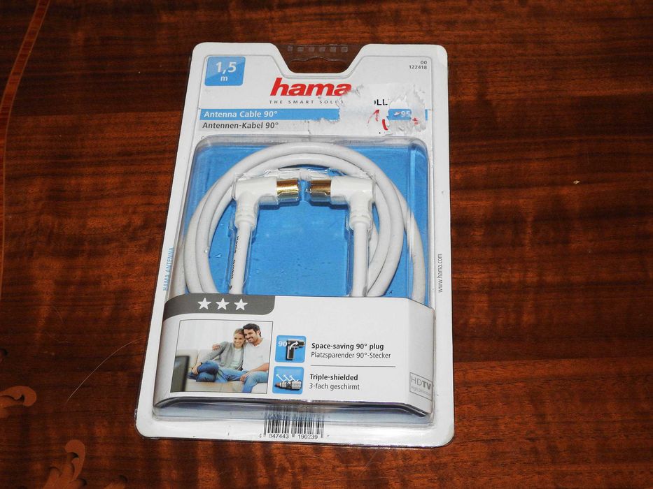 Kabel antenowy Hama - 1,5m