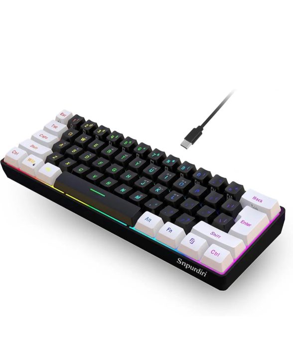 Дротова ігровв клавіатура з підсвіткою