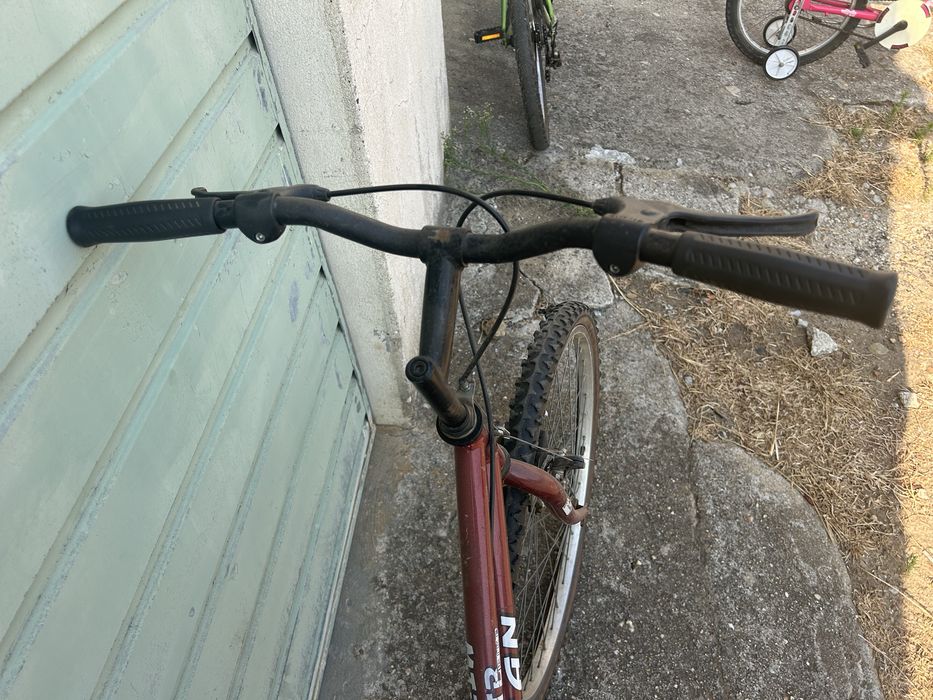 Bicicleta roda 26 bordeaux