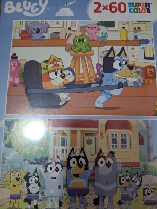 Puzzle da blue com dois puzzles