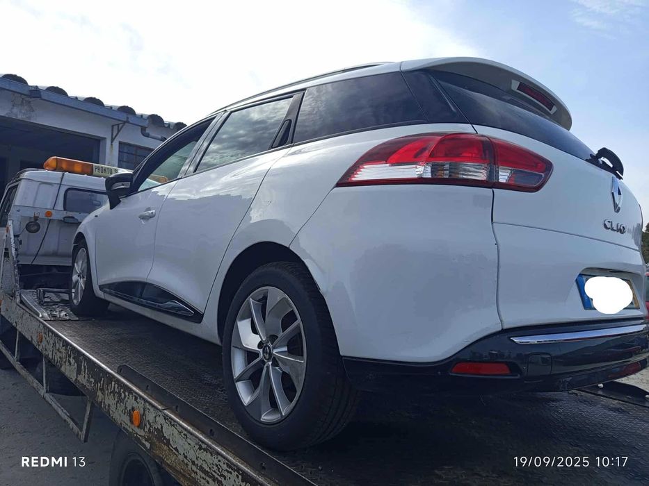 Renault Clio IV Sport Tourer 1.5 dci ano 2016 para peças