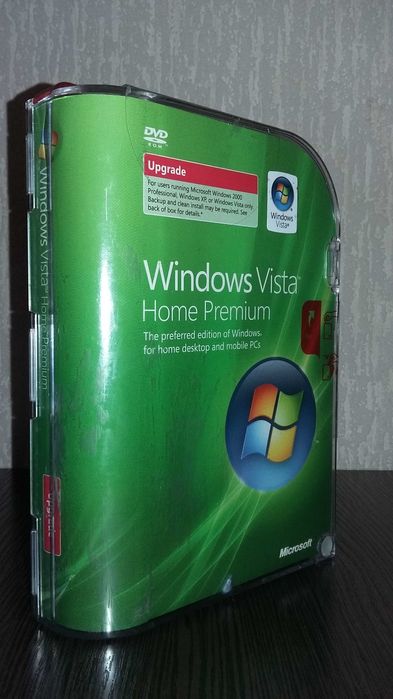 Windows Vista Home Premium , Original Microsoft, Лицензия , CD BOX