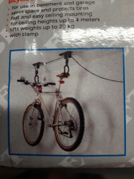 Suporte de tecto para pendurar Bicicletas