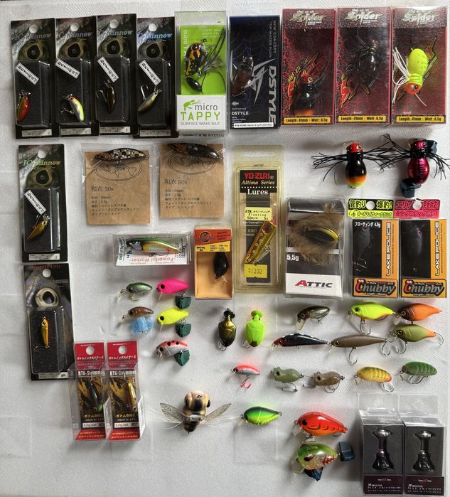 Воблери Nories , DUO, Megabass, OSP, Tiemco, Shimano -