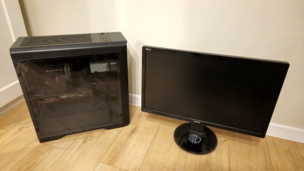 PC + Monitor 144 Hz 3D / i7 6700 / MSI 1060 6GB / 16 GB RAM DDR4 Gier