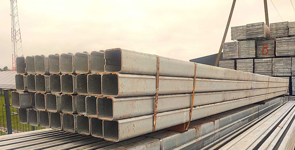 Profil bramowy ocynk 80x80x4 szyna prowadnica ceownik  kształtownik