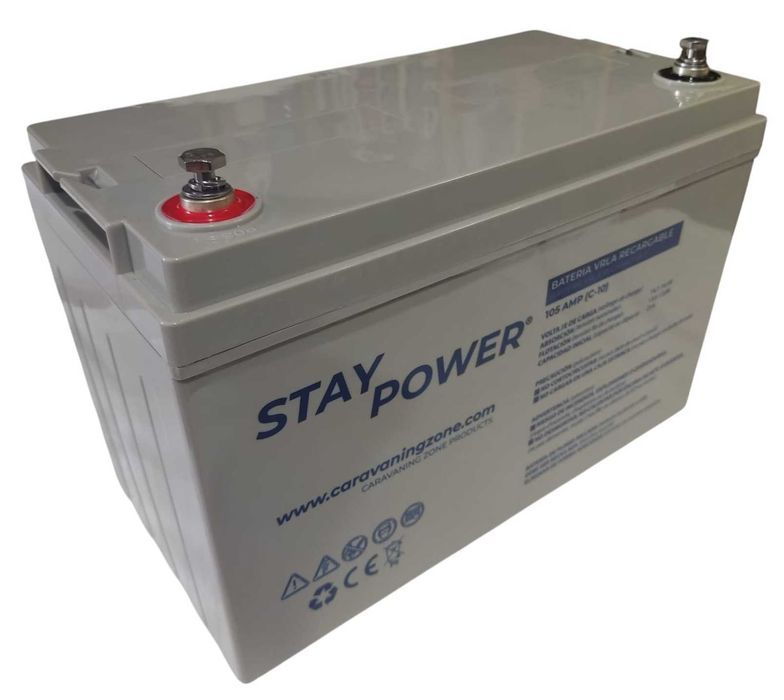 Bateria de Gel/AGM  12V Stay Power (Autocaravana / Campervan)