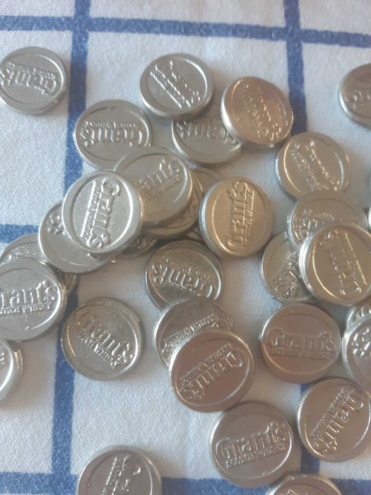 Fichas/Moedas de 'faz de conta' para Jogo de Cartas