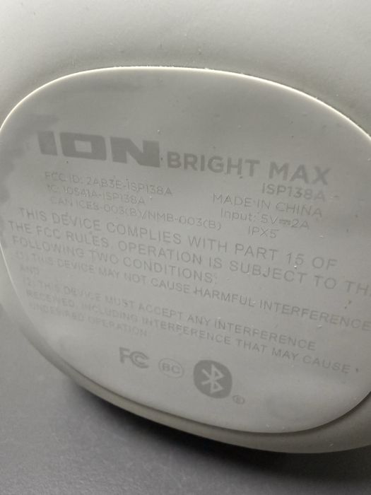Колонка ION Bright Max