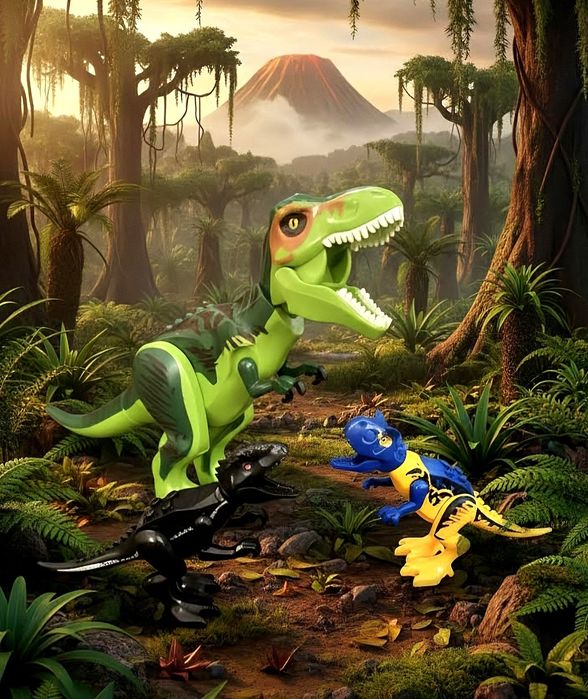 Klocki dinozaury jurassic World figurki dinozaury kompatybilne z Lego klocki dinozaur t Rex figurka dinozaur t Rex zestaw