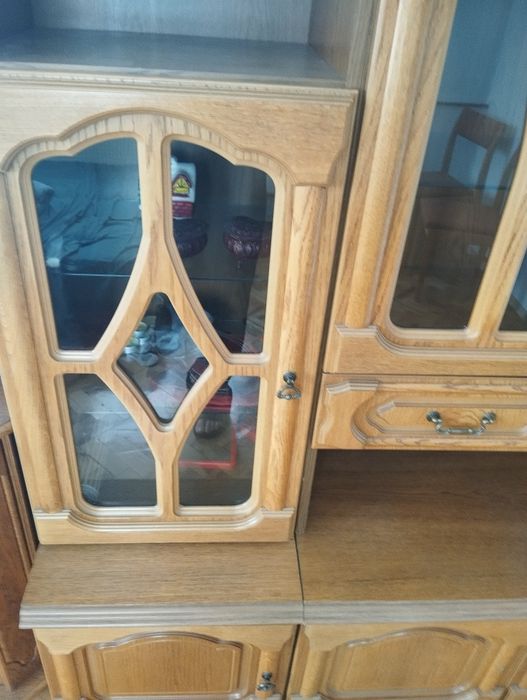 Meblościanka w stylu vintage