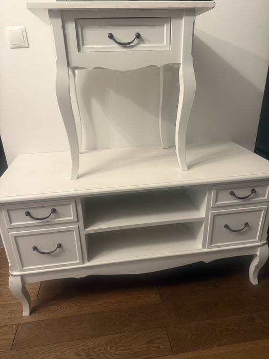 Szafka pod tv komoda szfeczka z szuflada komplet