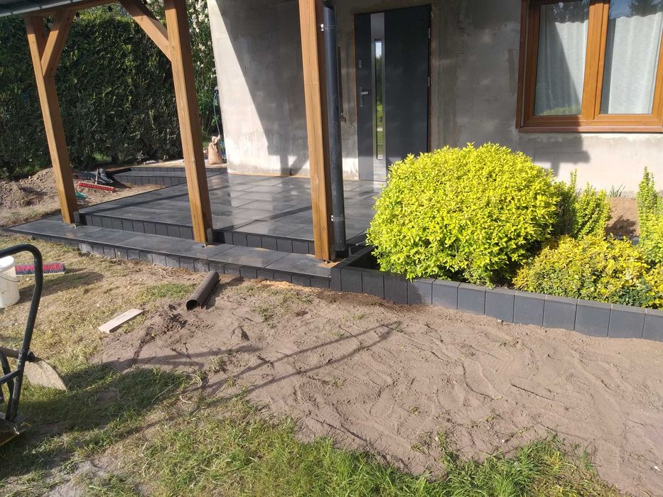 rozbiórki koparko ladowarka wykopy podbudowy przyłącza bruk ogrodzenie