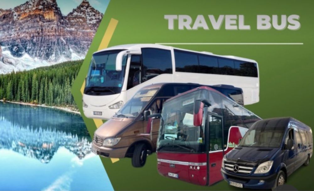 Пасажирські перевезення. Оренда автобуса щ водіжм.