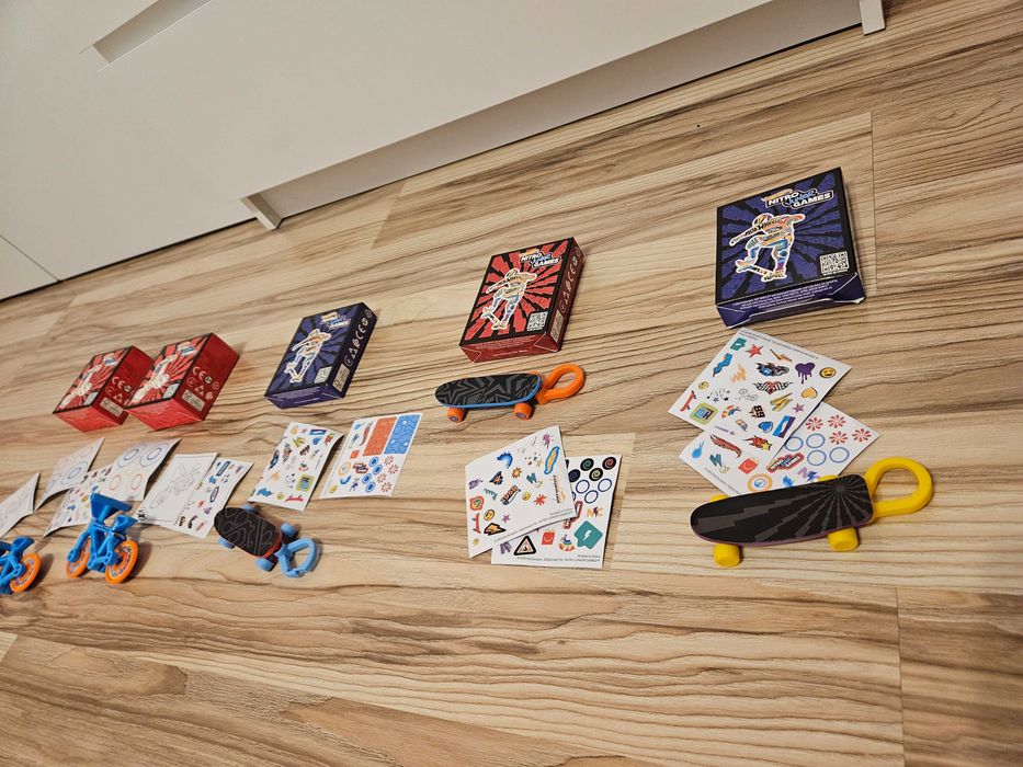 5 Sztuki Hot Wheels Nitro Junior Games McDonald's Happy Meal Rower Hul