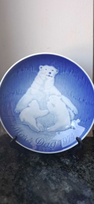 Patera B&G 1974 rok Niedźwiedź polarny