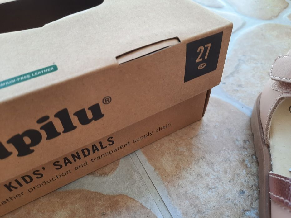 Sandałki skórzane Lupilu nowe