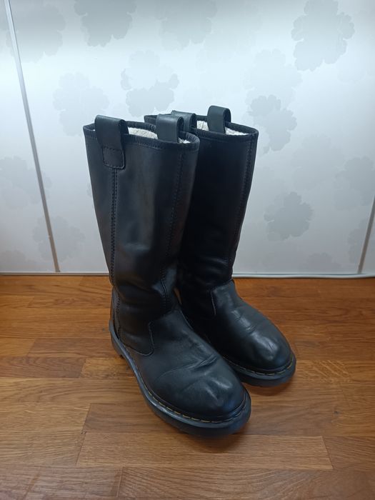 Buty Kozaki Dr. Martens Jenny Ocieplane Skórzane Zimowe r. 37