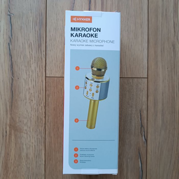 Mikrofon karaoke bezprzewodowy