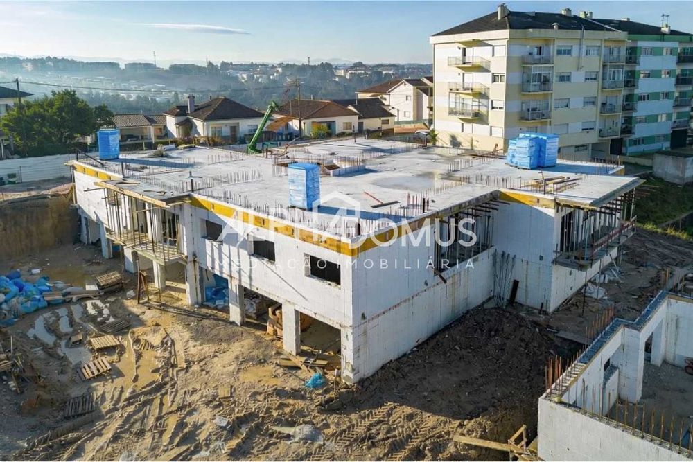 Apartamentos T1, T2 e T3 em construção - Leiria