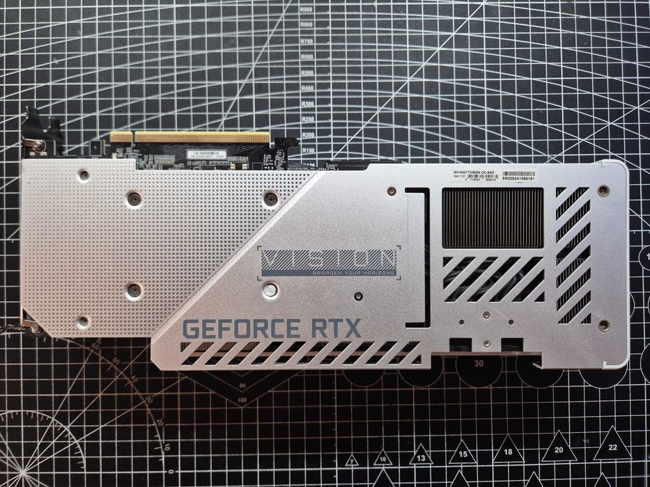 Karta Graficzna Gigabyte RTX 3070 Ti VISION OC 8GB Biała