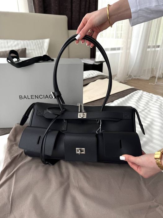 Torba Balenciaga Bel air black long