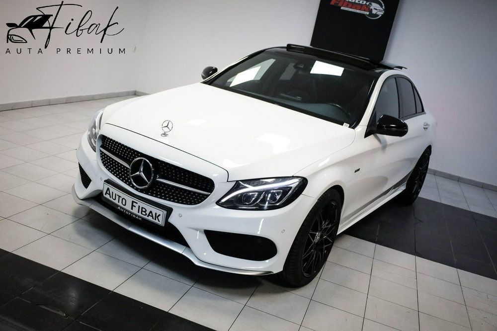 Mercedes-Benz Klasa C C450/C43 AMG*367KM*4matic*Salon Polska*Panorama*Burmeister*Vat23%