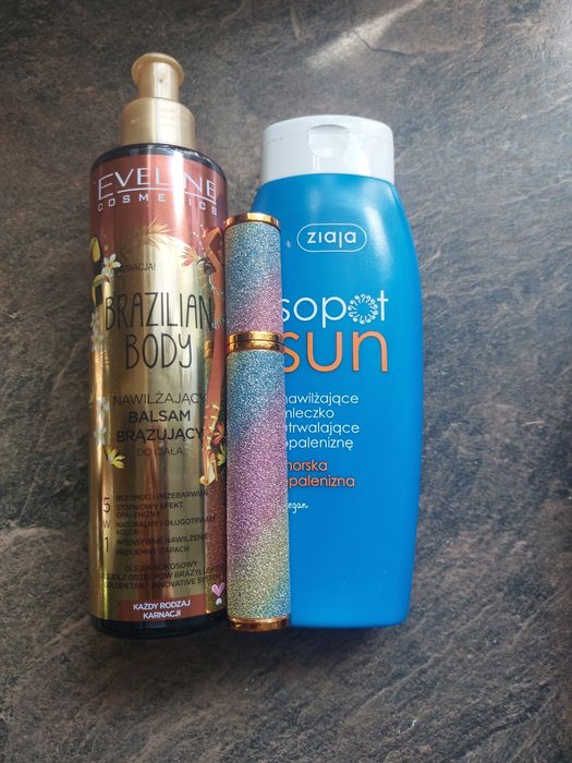 Nowe balsamy brązujący