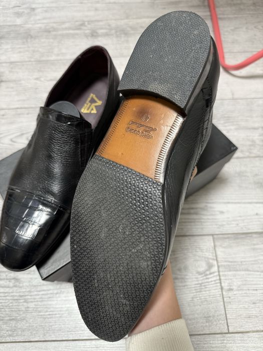Туфлі чорні шкіряні чоловічі michael stone