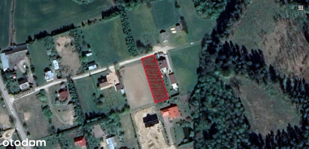 Działka budowlana o pow. 1149 m² przy ul. Projektowanej III w Sejnach. - Więcej