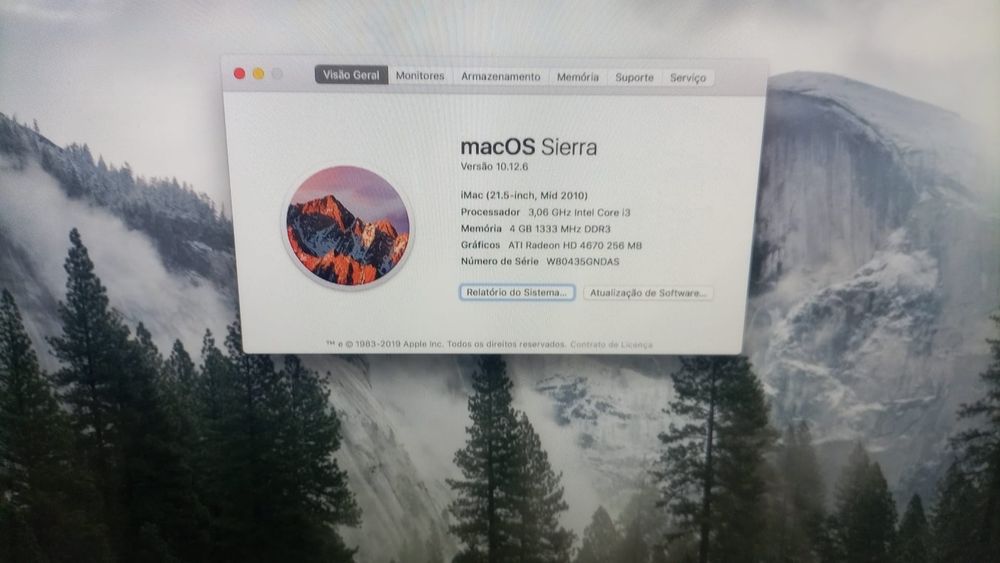 iMac 2010 Apple :)