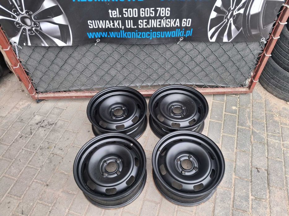4x felgi stalowe 15 4x108 Peugeot 206 207/ 207. Citroen Berlingo C2 C3