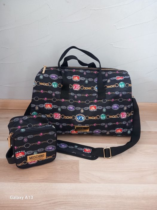 Moschino nowa torba weekendowa oryginalna