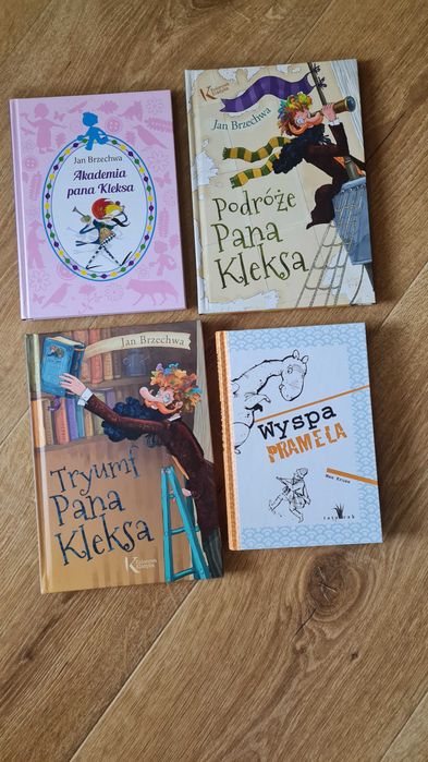 zestaw książek dla dzieci, pan Kleks, lektury